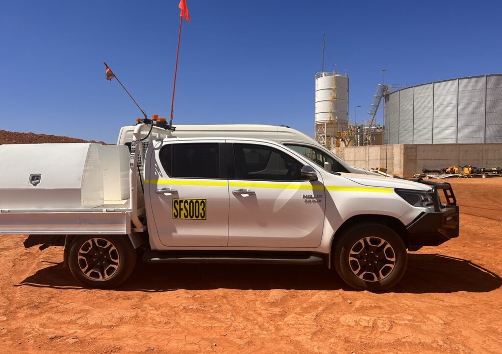 Mine spec vehicle