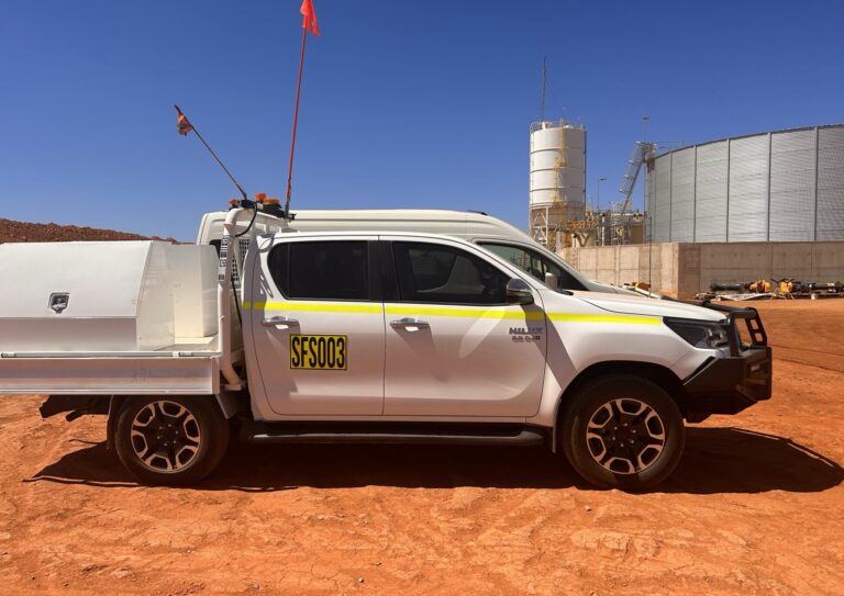 Mine spec vehicle